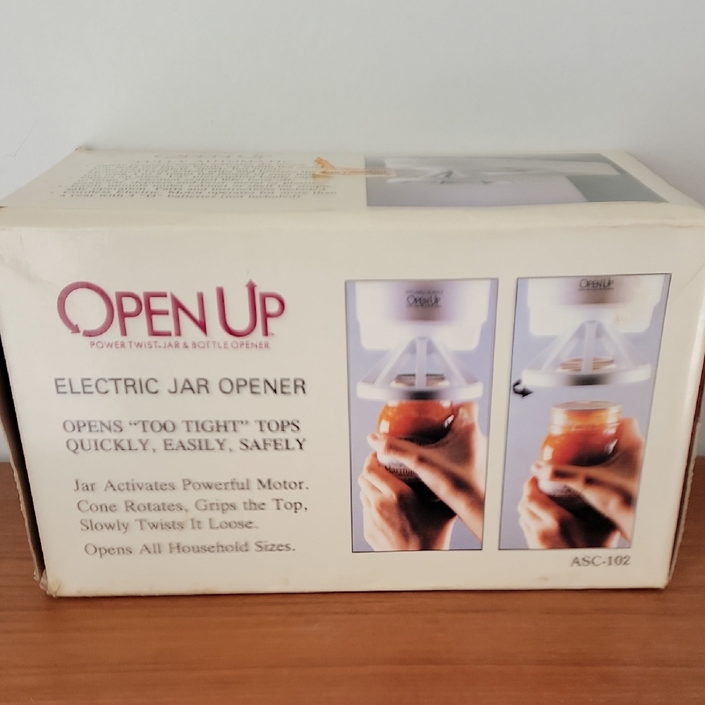 Vintage Open Up Power Twist Bottle And Jar Opener